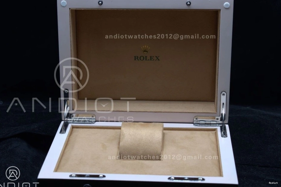 Box Wood End Rolex Top 1027 TimelessDesign Green 0815